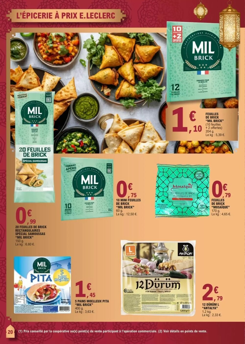 Prospectus promotionnel E.Leclerc valable à partir du 03/02/2026 - Page 20.