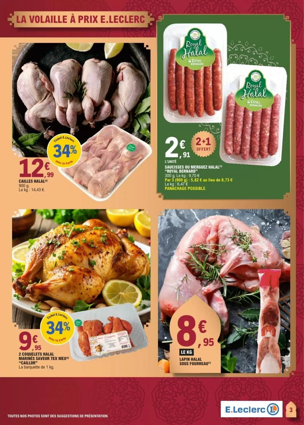 Prospectus promotionnel E.Leclerc valable à partir du 03/02/2026 - Page 3.