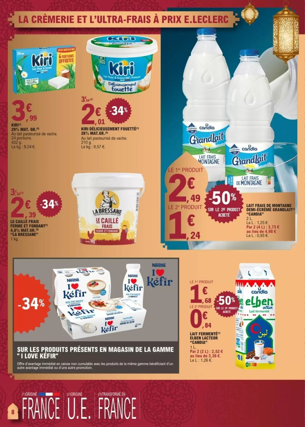 Prospectus promotionnel E.Leclerc valable à partir du 03/02/2026 - Page 8.