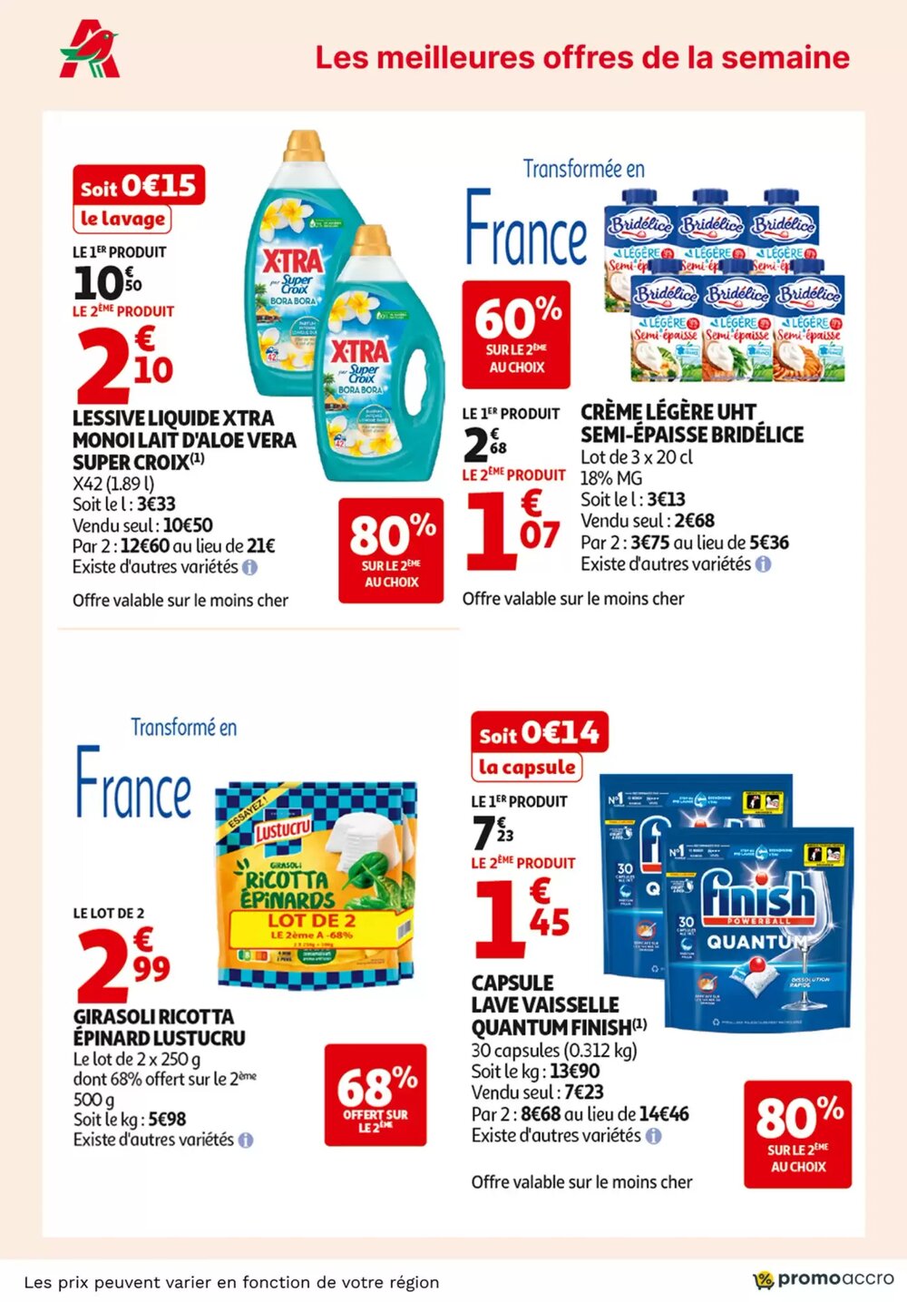 Prospectus promotionnel Auchan valable à partir du 03/02/2026 - Page 4.