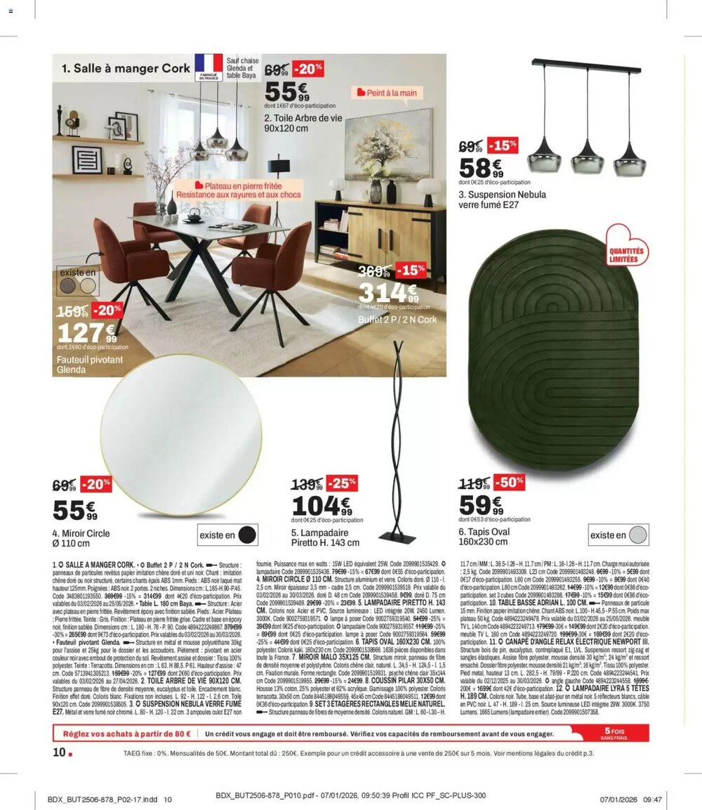 Prospectus promotionnel BUT valable à partir du 03/02/2026 - Page 10.