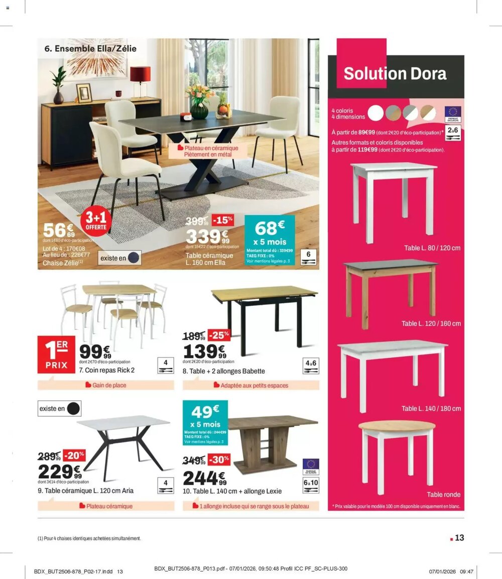 Prospectus promotionnel BUT valable à partir du 03/02/2026 - Page 13.