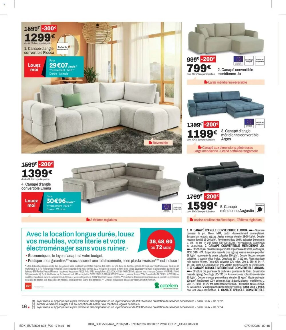 Prospectus promotionnel BUT valable à partir du 03/02/2026 - Page 16.