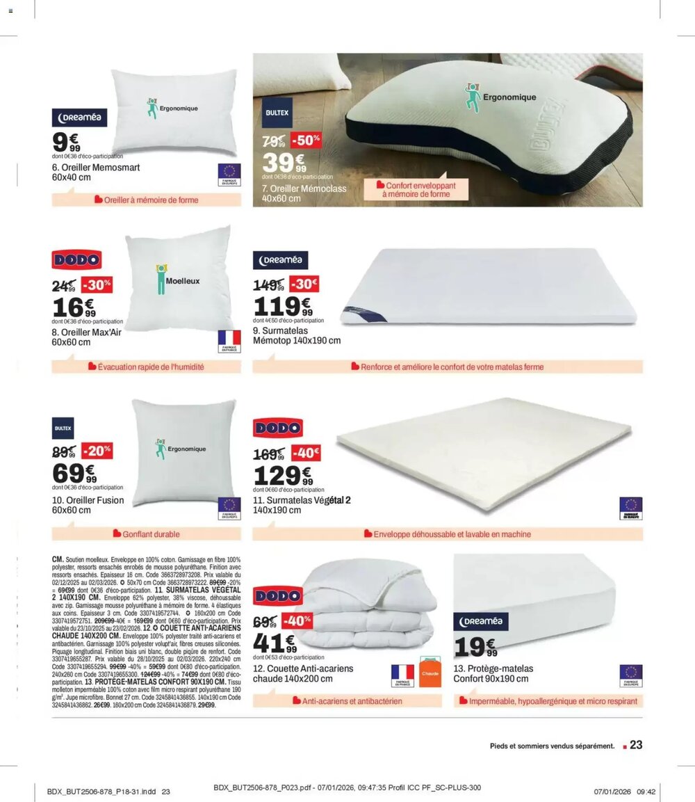 Prospectus promotionnel BUT valable à partir du 03/02/2026 - Page 23.