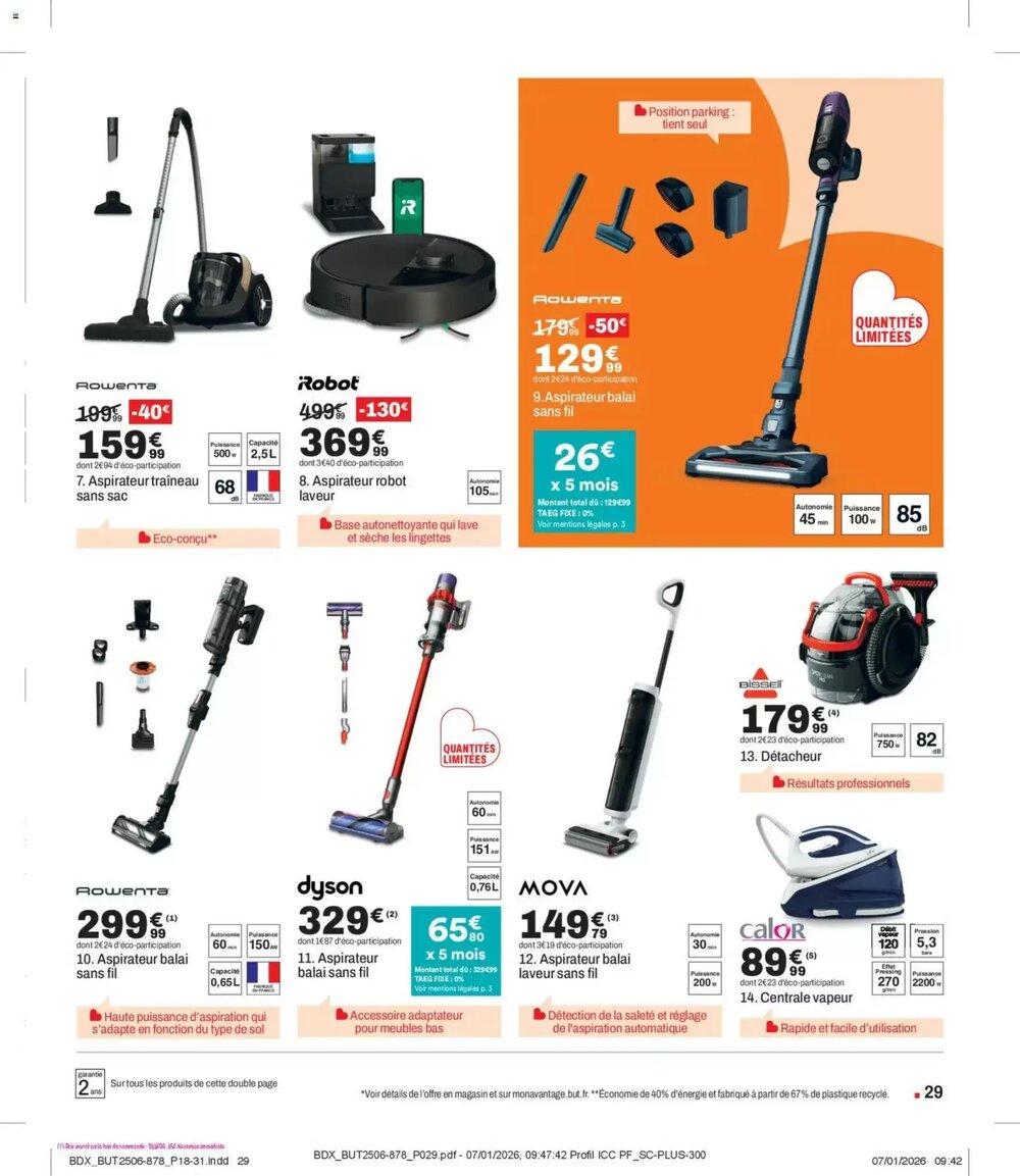 Prospectus promotionnel BUT valable à partir du 03/02/2026 - Page 29.