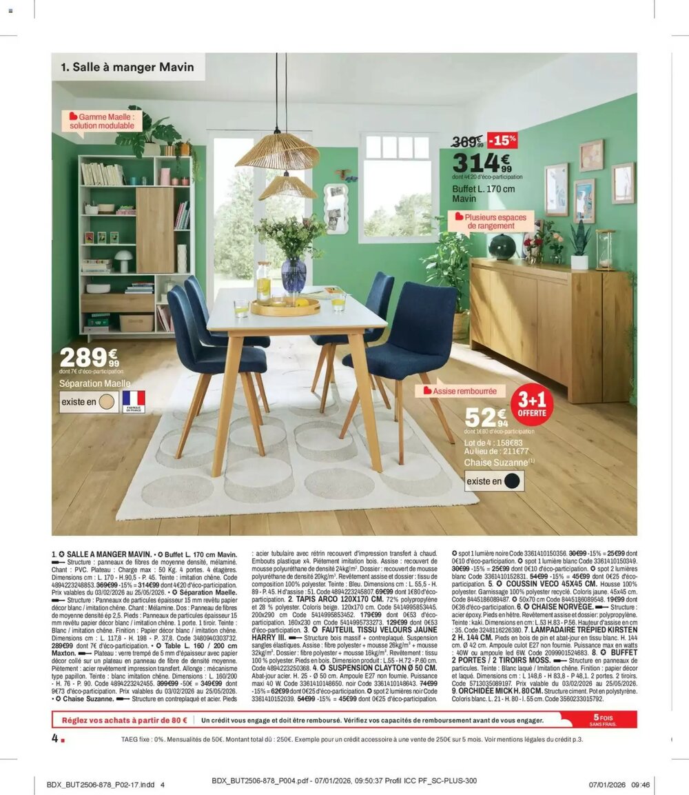 Prospectus promotionnel BUT valable à partir du 03/02/2026 - Page 4.