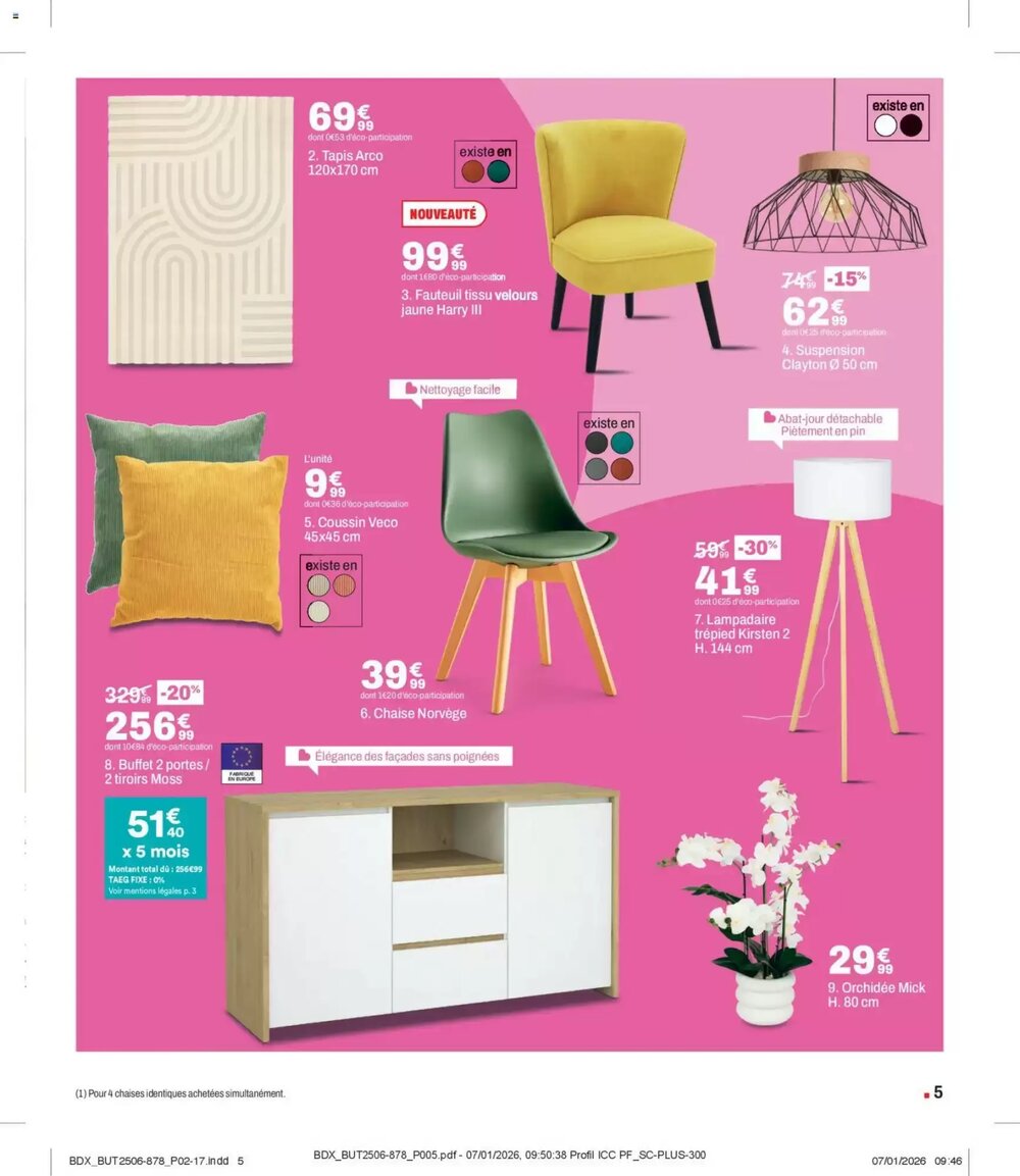 Prospectus promotionnel BUT valable à partir du 03/02/2026 - Page 5.