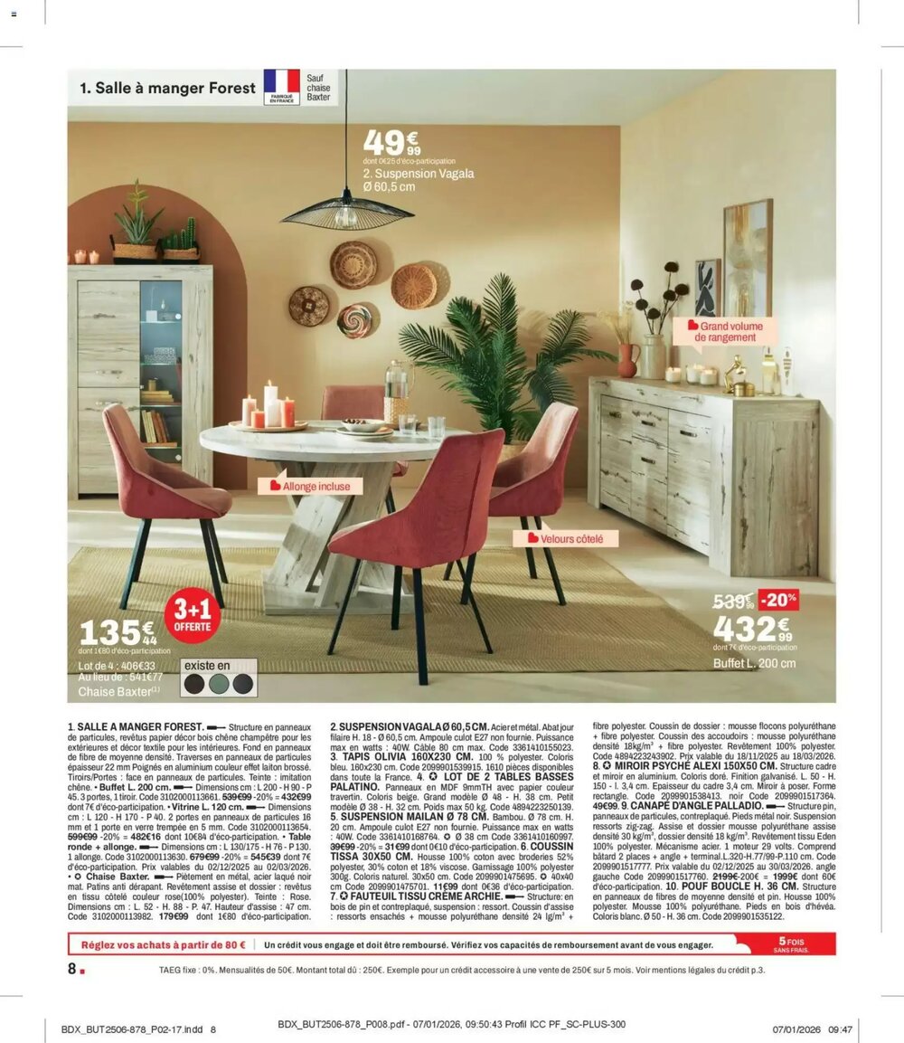 Prospectus promotionnel BUT valable à partir du 03/02/2026 - Page 8.