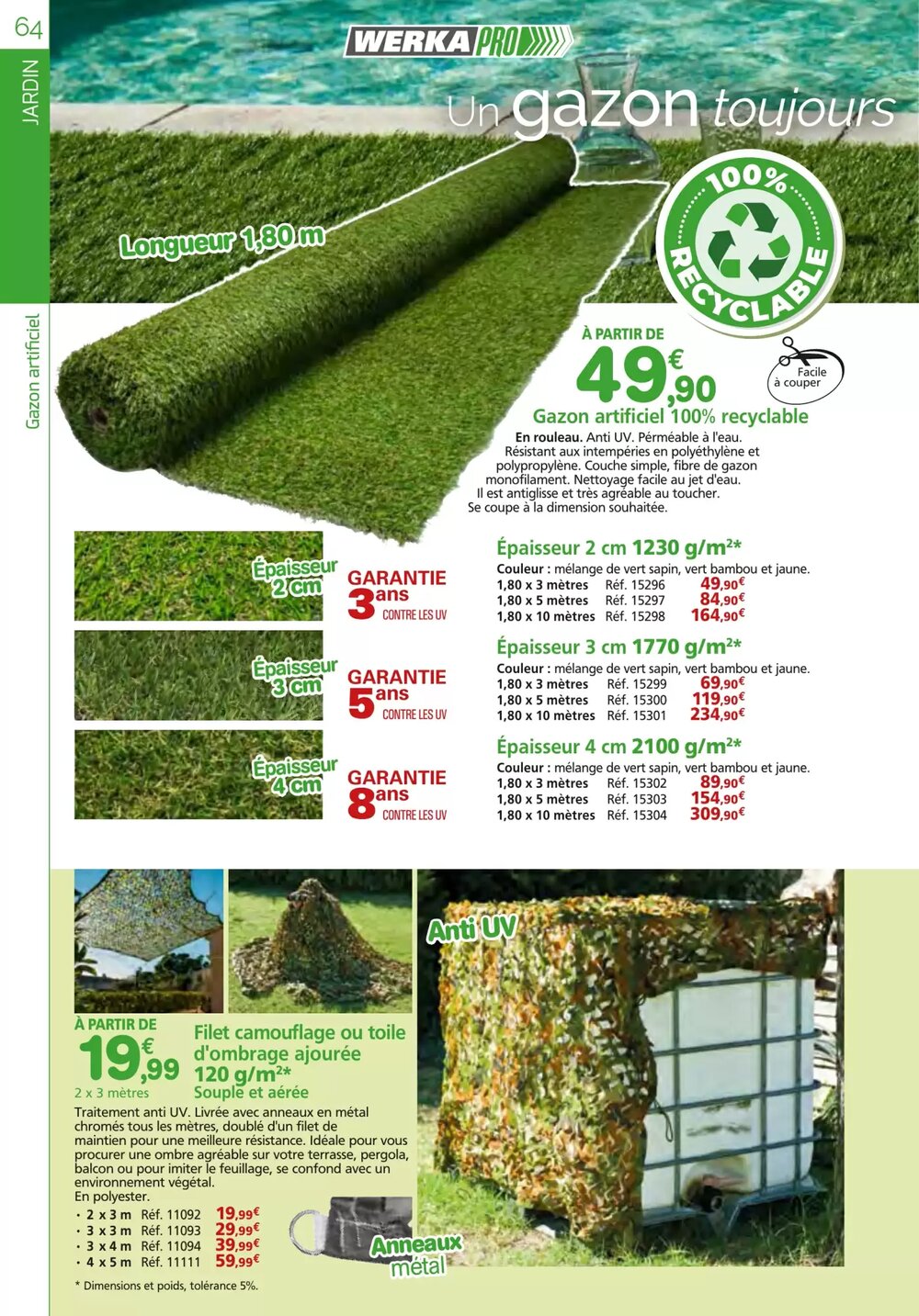 Prospectus promotionnel Provence Outillage valable à partir du 03/02/2026 - Page 64.