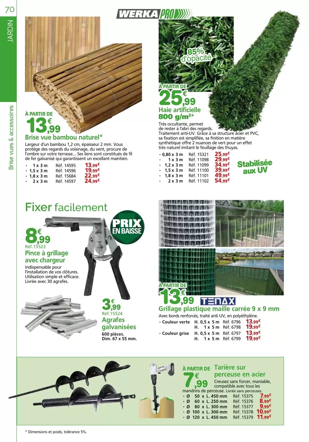 Prospectus promotionnel Provence Outillage valable à partir du 03/02/2026 - Page 70.