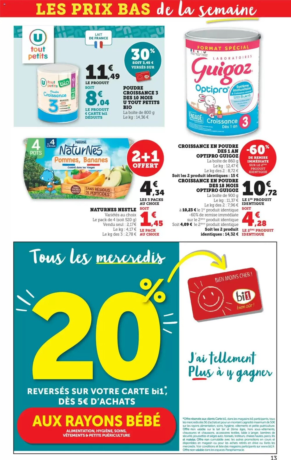 Prospectus promotionnel Bi1 valable à partir du 03/02/2026 - Page 13.