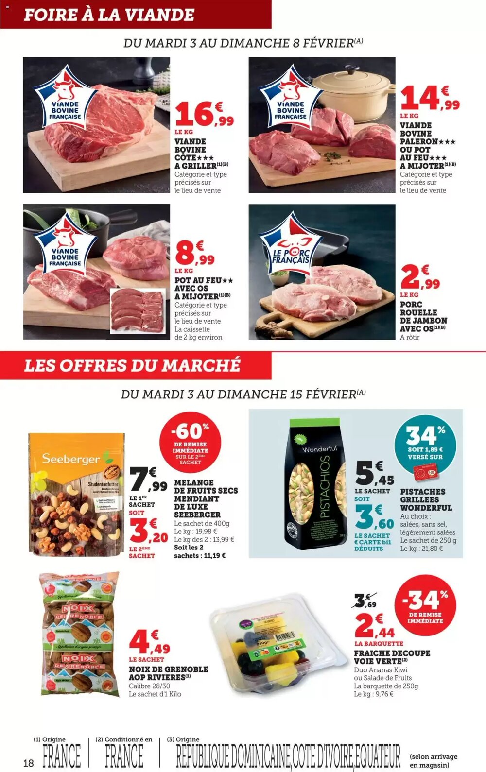 Prospectus promotionnel Bi1 valable à partir du 03/02/2026 - Page 18.