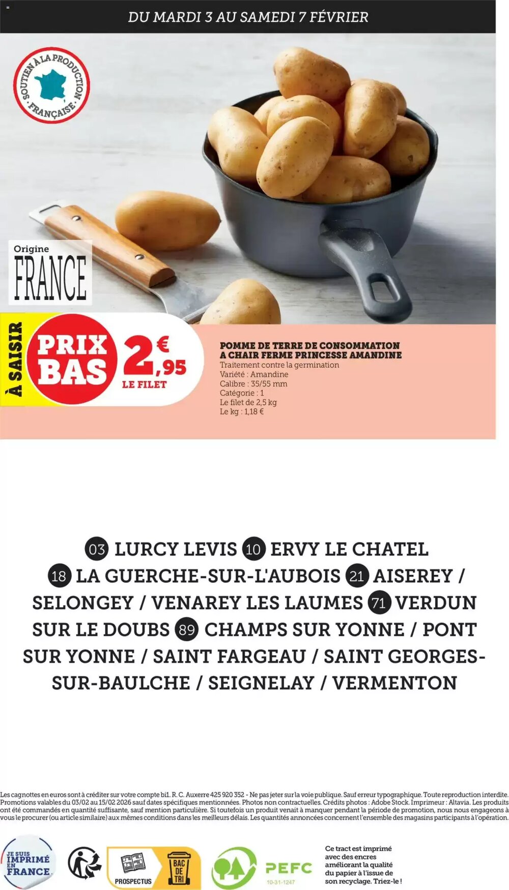 Prospectus promotionnel Bi1 valable à partir du 03/02/2026 - Page 24.