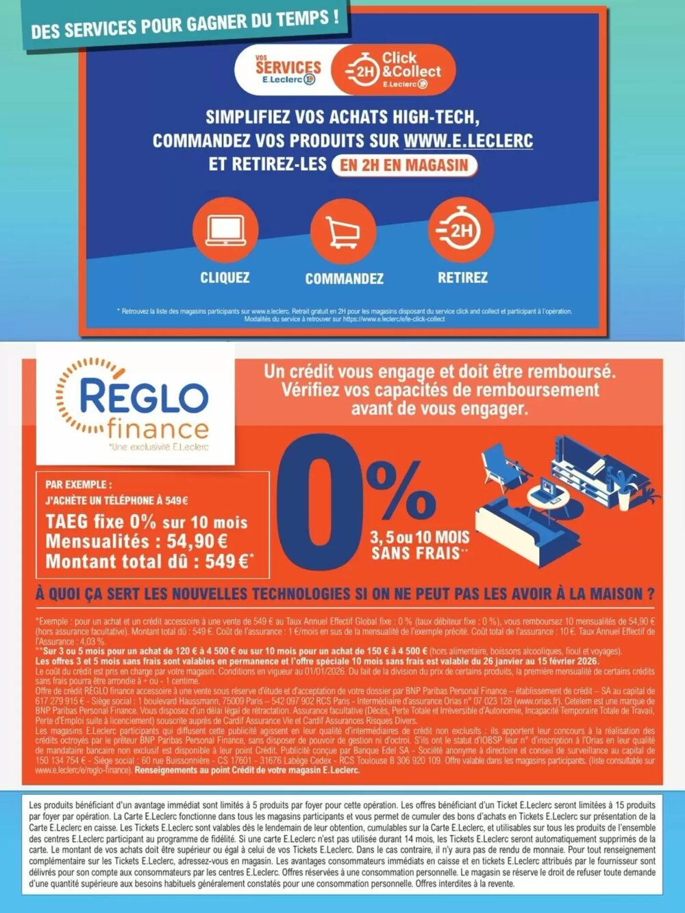 Prospectus promotionnel E.Leclerc valable à partir du 03/02/2026 - Page 2.