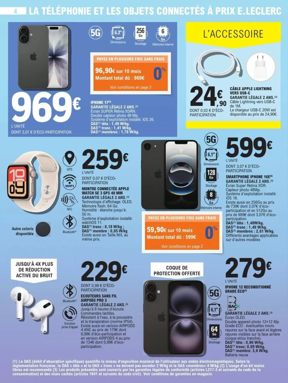 Prospectus promotionnel E.Leclerc valable à partir du 03/02/2026 - Page 4.