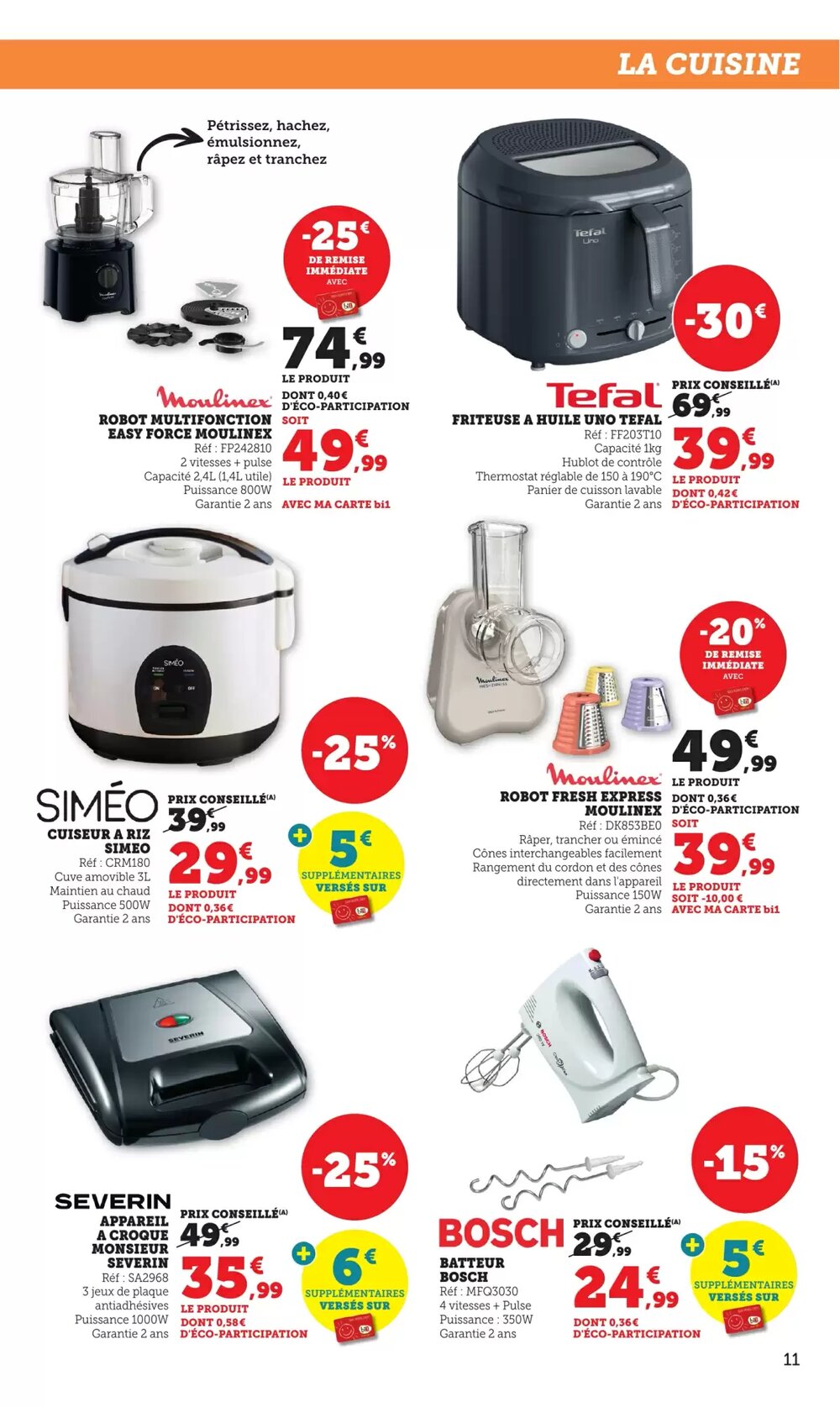 Prospectus promotionnel Bi1 valable à partir du 03/02/2026 - Page 11.