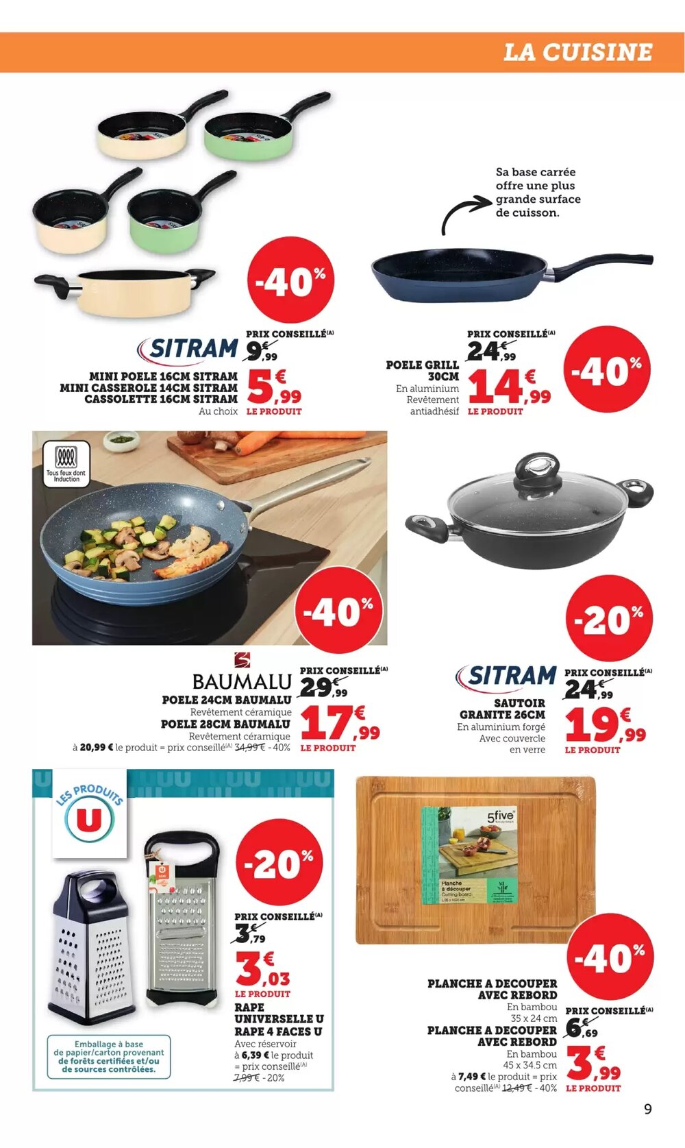 Prospectus promotionnel Bi1 valable à partir du 03/02/2026 - Page 9.