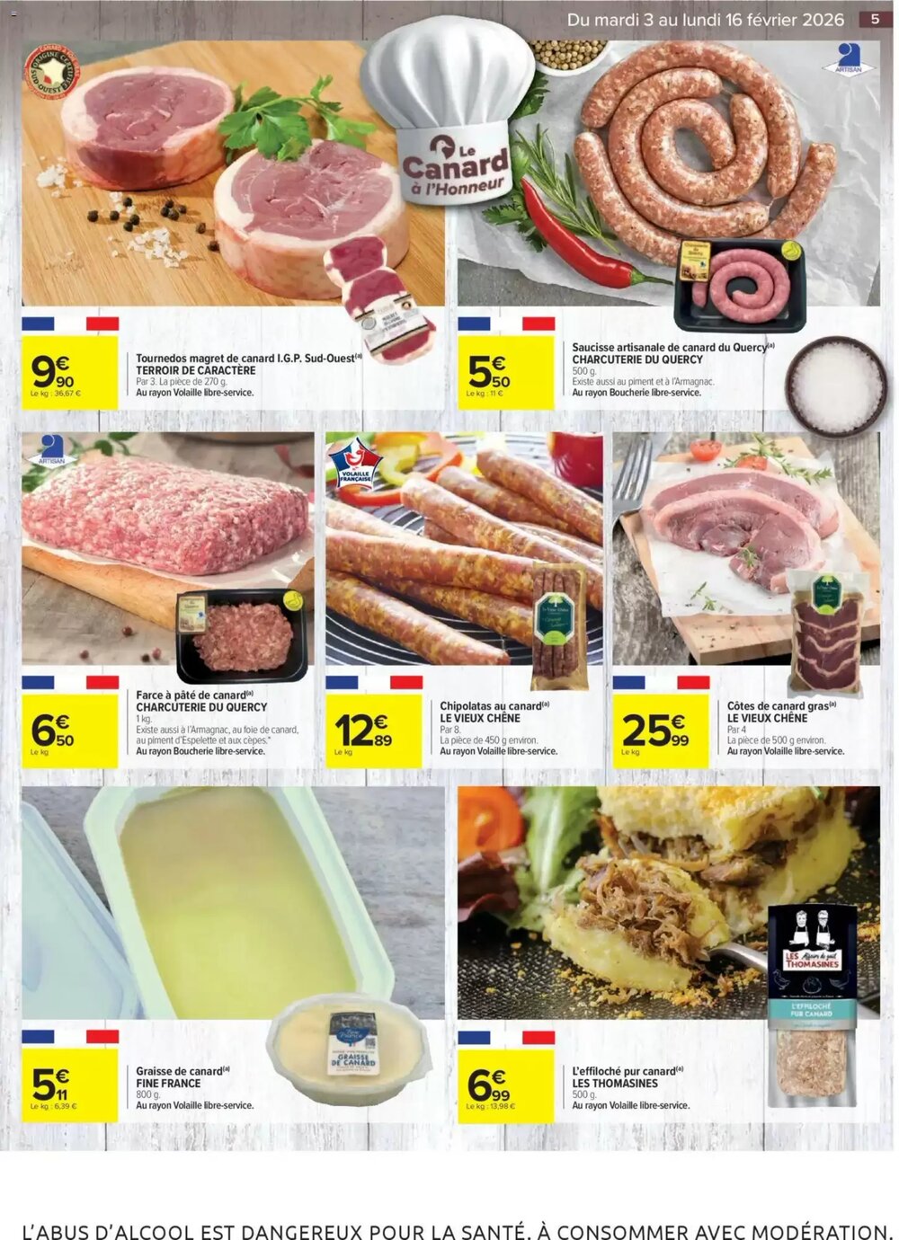 Prospectus promotionnel Carrefour valable à partir du 03/02/2026 - Page 5.
