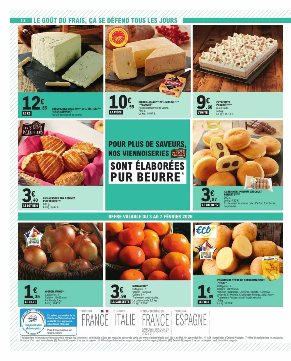 Prospectus promotionnel E.Leclerc valable à partir du 03/02/2026 - Page 12.