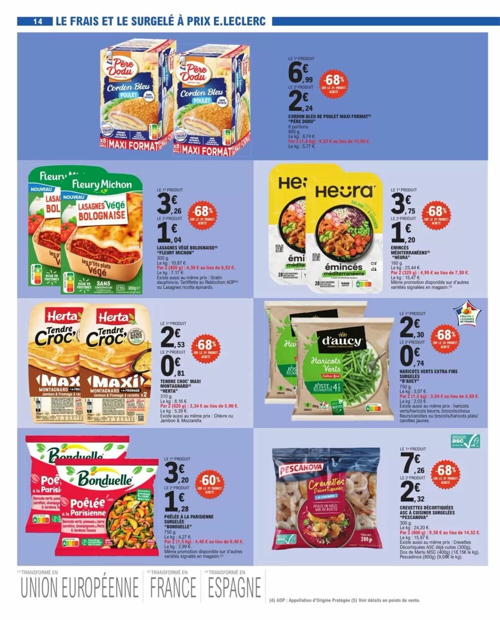 Prospectus promotionnel E.Leclerc valable à partir du 03/02/2026 - Page 14.