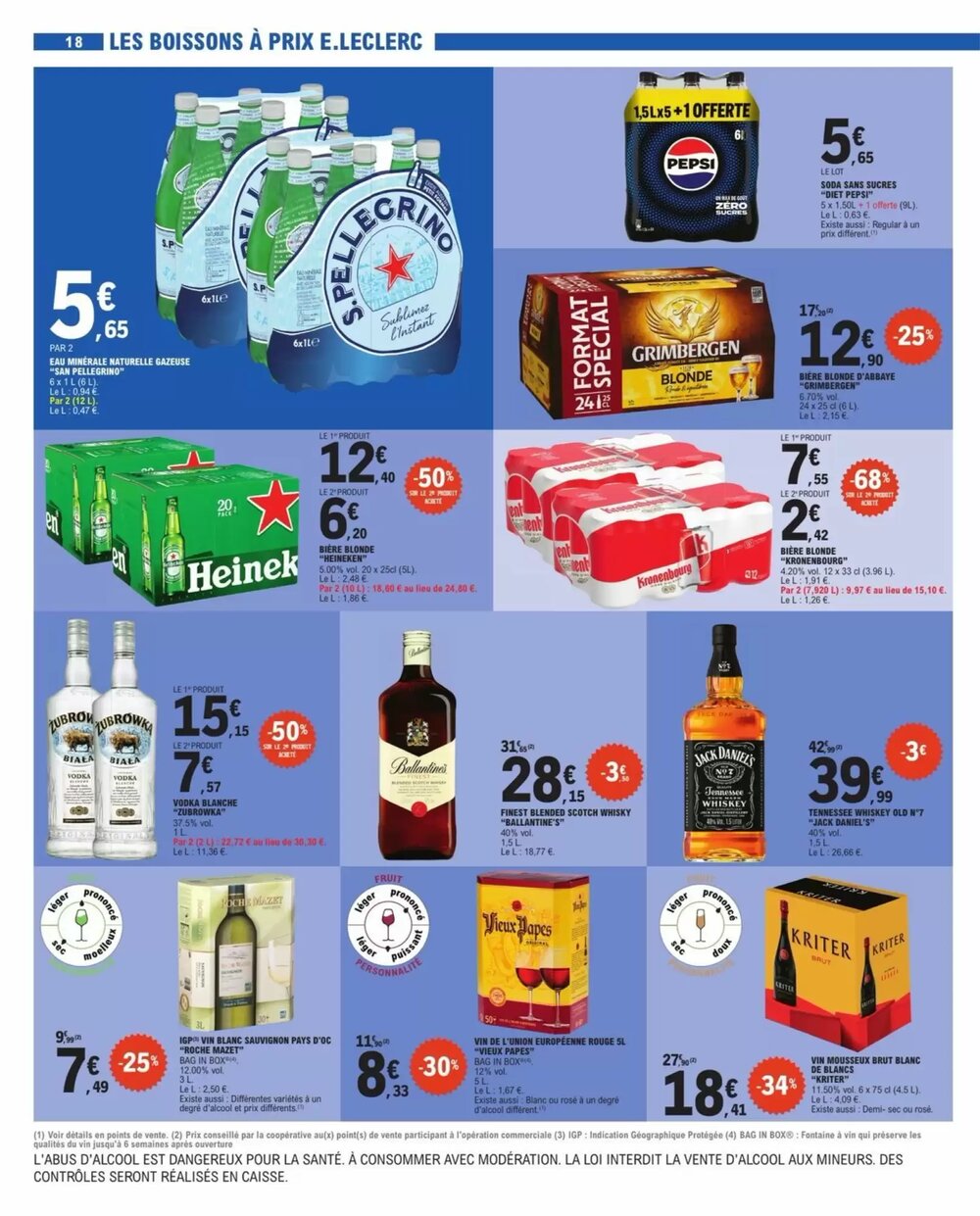 Prospectus promotionnel E.Leclerc valable à partir du 03/02/2026 - Page 18.