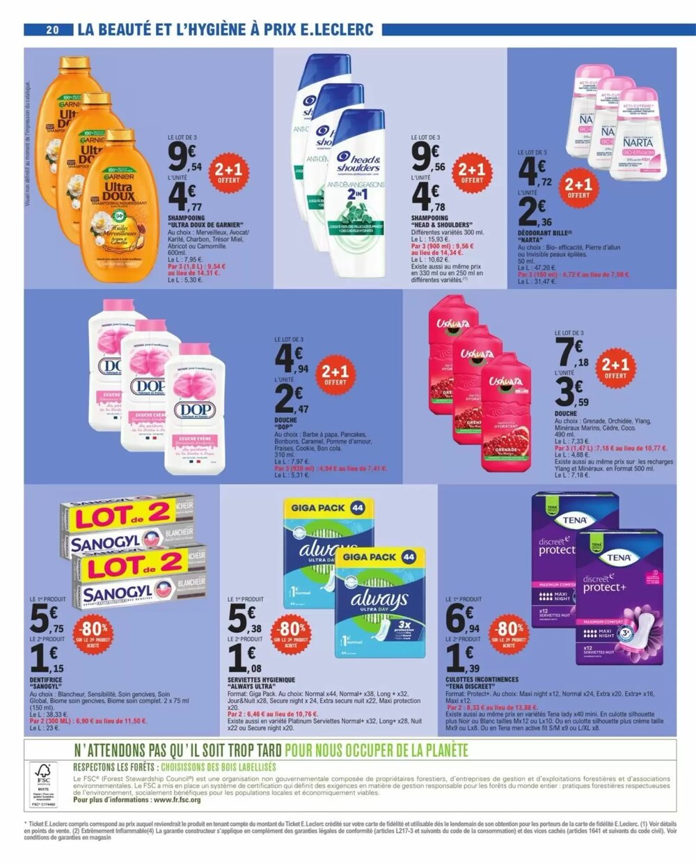 Prospectus promotionnel E.Leclerc valable à partir du 03/02/2026 - Page 20.