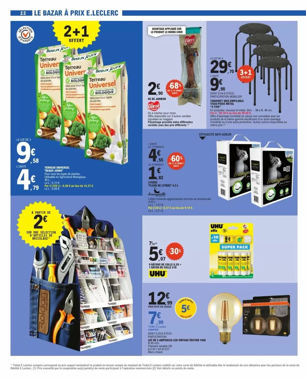 Prospectus promotionnel E.Leclerc valable à partir du 03/02/2026 - Page 22.