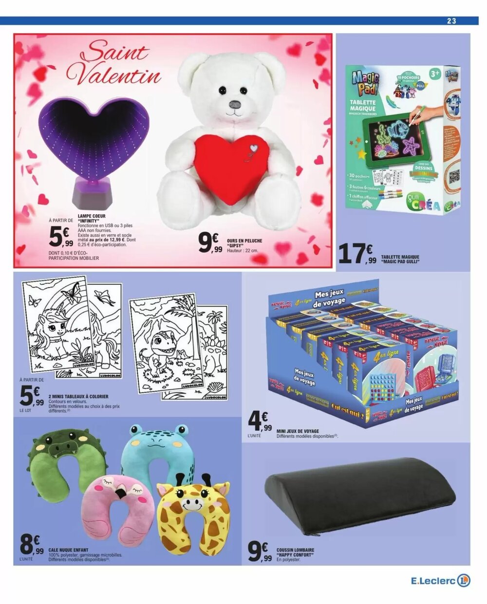 Prospectus promotionnel E.Leclerc valable à partir du 03/02/2026 - Page 23.
