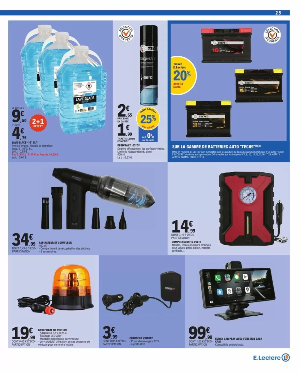Prospectus promotionnel E.Leclerc valable à partir du 03/02/2026 - Page 25.