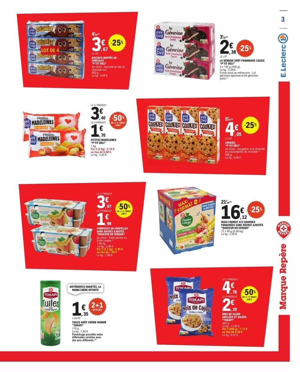 Prospectus promotionnel E.Leclerc valable à partir du 03/02/2026 - Page 3.