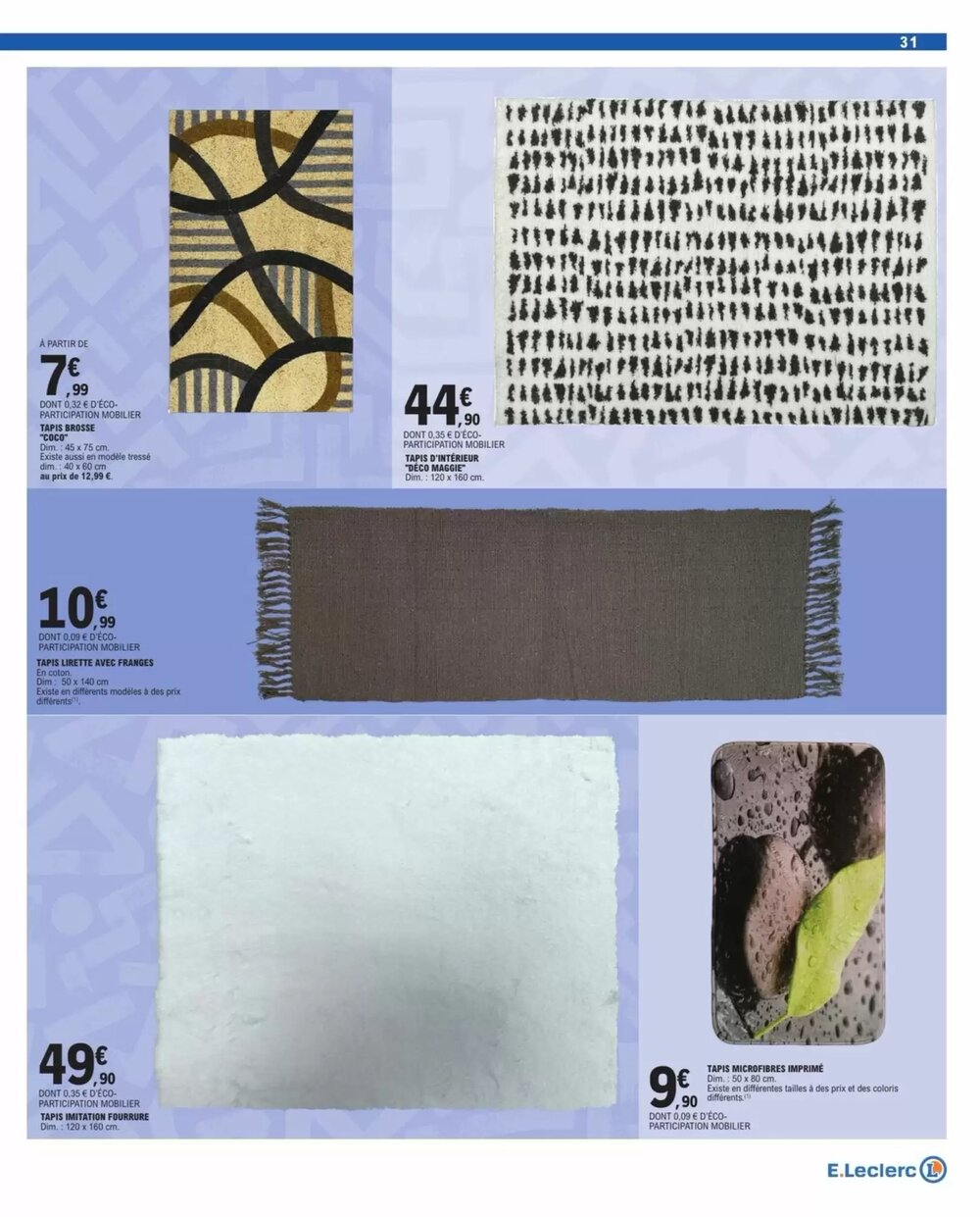 Prospectus promotionnel E.Leclerc valable à partir du 03/02/2026 - Page 31.