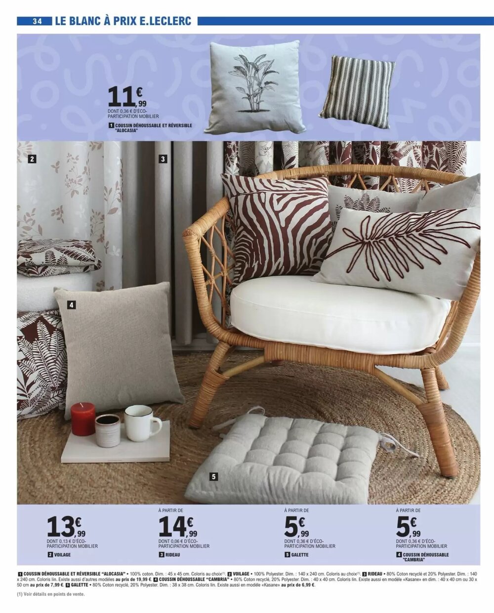 Prospectus promotionnel E.Leclerc valable à partir du 03/02/2026 - Page 34.
