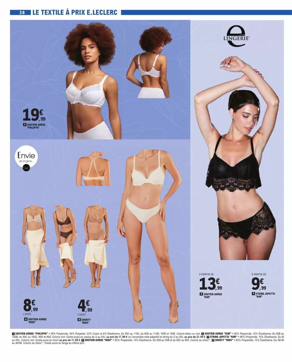 Prospectus promotionnel E.Leclerc valable à partir du 03/02/2026 - Page 38.