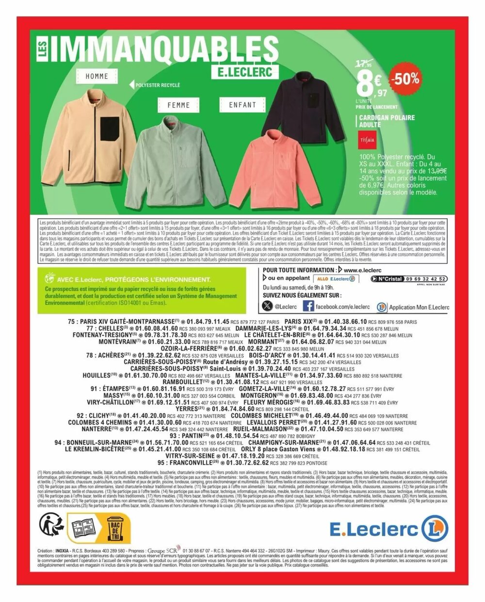 Prospectus promotionnel E.Leclerc valable à partir du 03/02/2026 - Page 40.