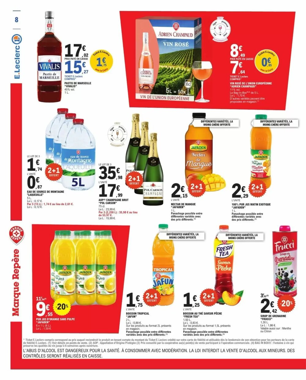 Prospectus promotionnel E.Leclerc valable à partir du 03/02/2026 - Page 8.