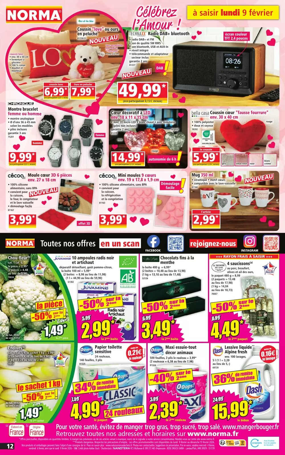 Prospectus promotionnel Norma valable à partir du 04/02/2026 - Page 12.
