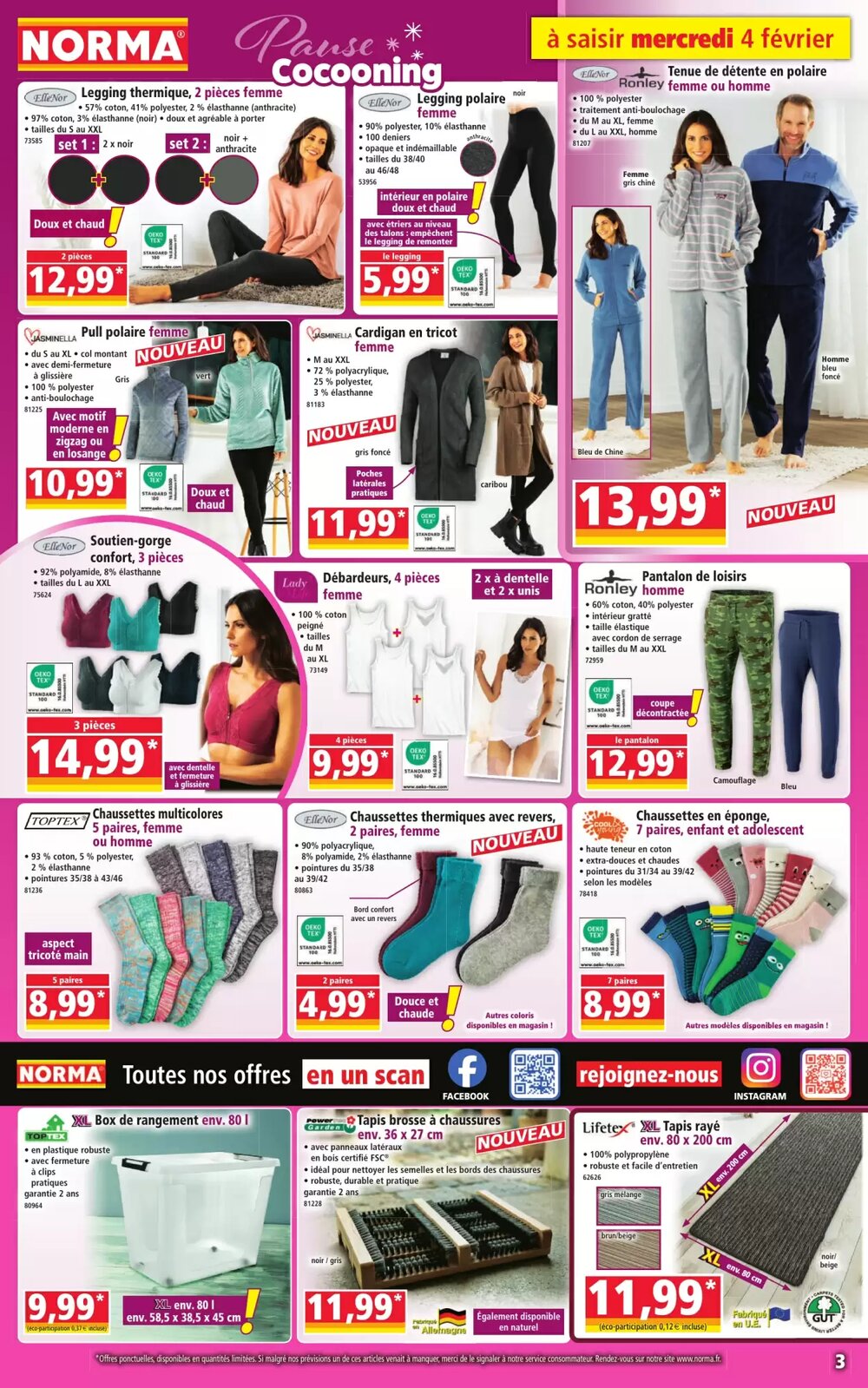 Prospectus promotionnel Norma valable à partir du 04/02/2026 - Page 3.
