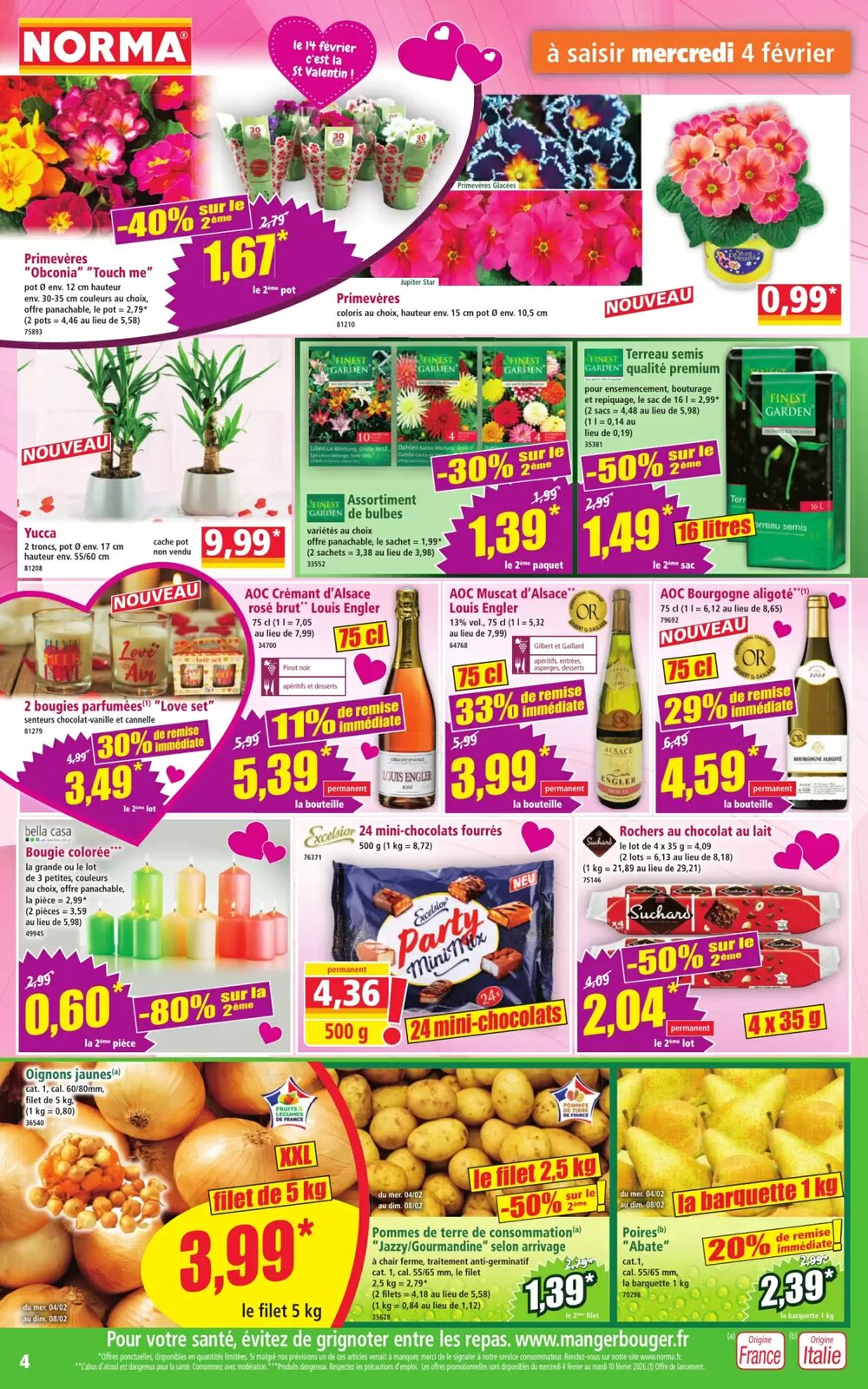 Prospectus promotionnel Norma valable à partir du 04/02/2026 - Page 4.