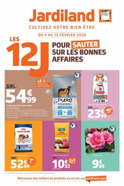 Prospectus promotionnel Jardiland valable à partir du 04/02/2026