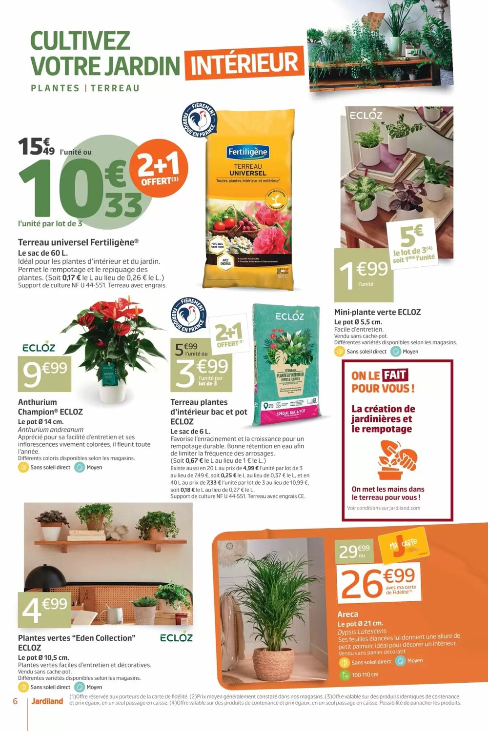 Prospectus promotionnel Jardiland valable à partir du 04/02/2026 - Page 6.