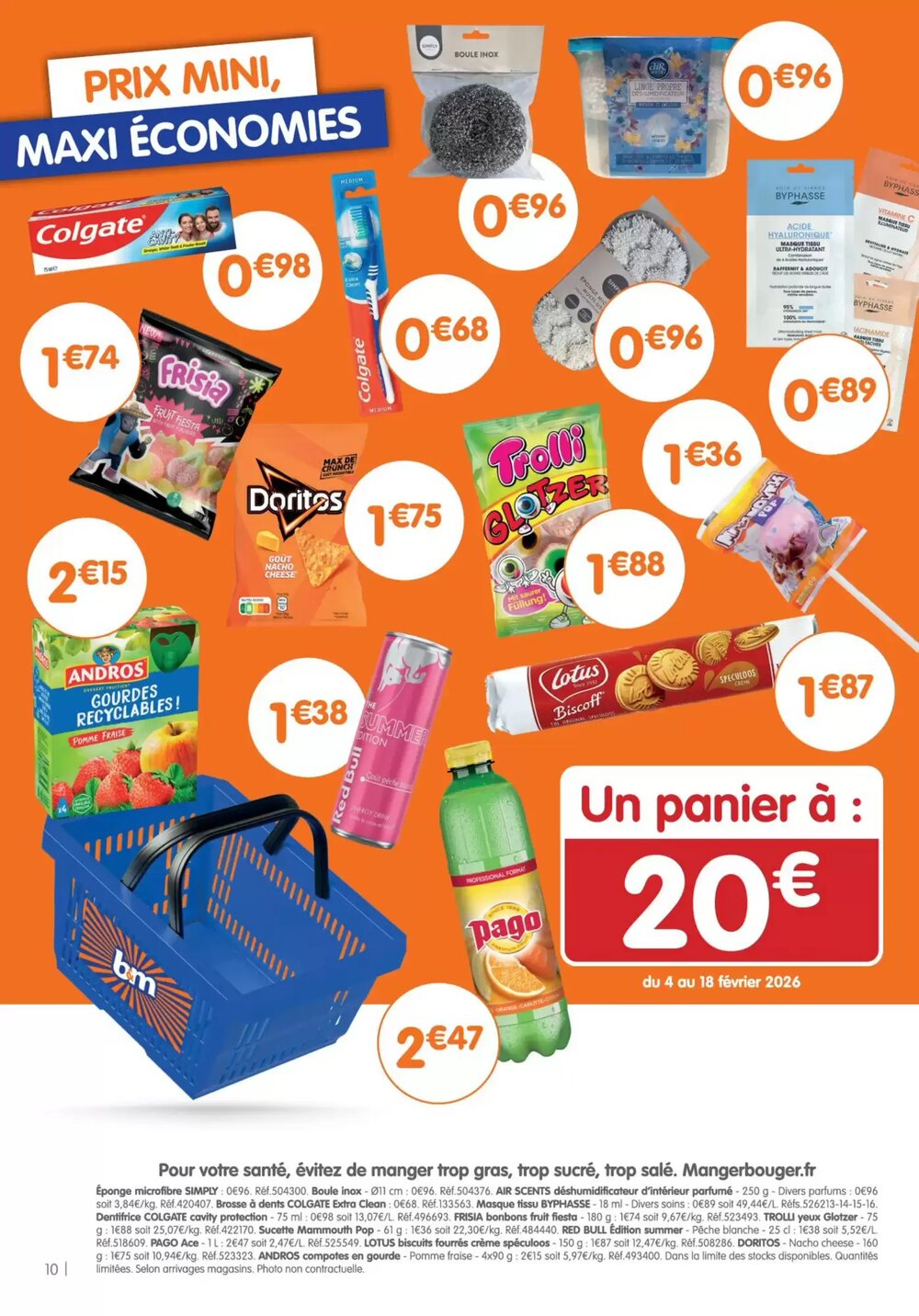 Prospectus promotionnel b&m valable à partir du 04/02/2026 - Page 10.
