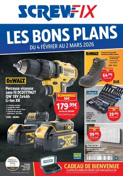 Prospectus promotionnel Screwfix valable à partir du 04/02/2026