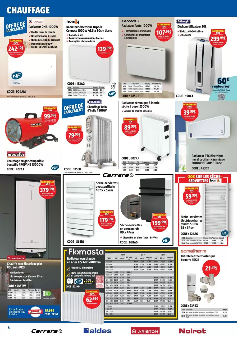 Prospectus promotionnel Screwfix valable à partir du 04/02/2026 - Page 4.
