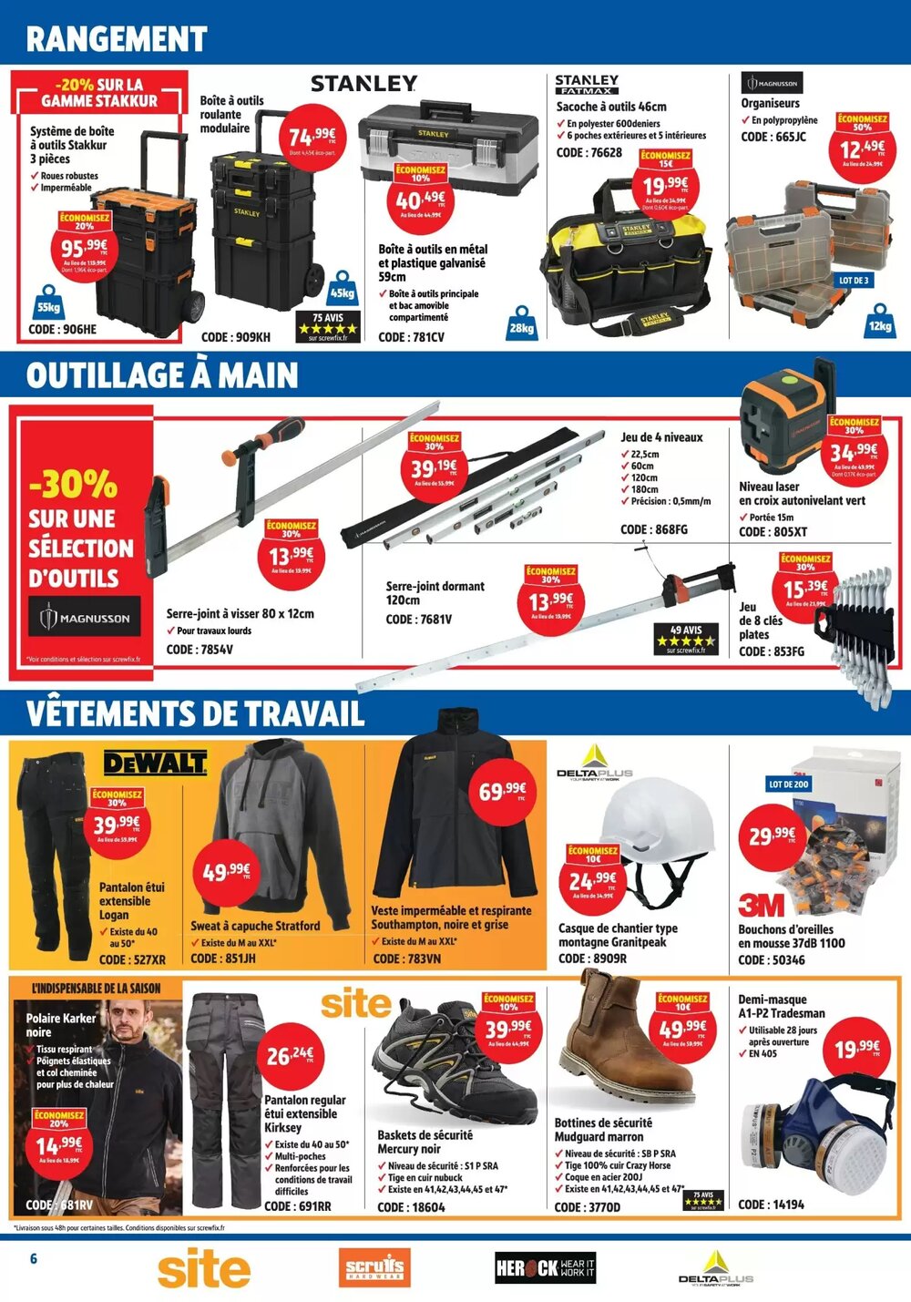 Prospectus promotionnel Screwfix valable à partir du 04/02/2026 - Page 6.