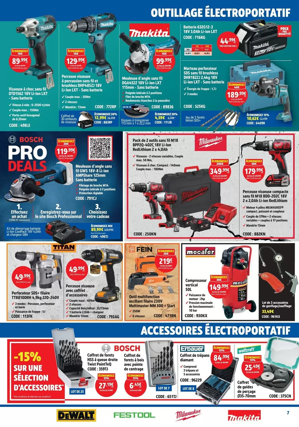Prospectus promotionnel Screwfix valable à partir du 04/02/2026 - Page 7.