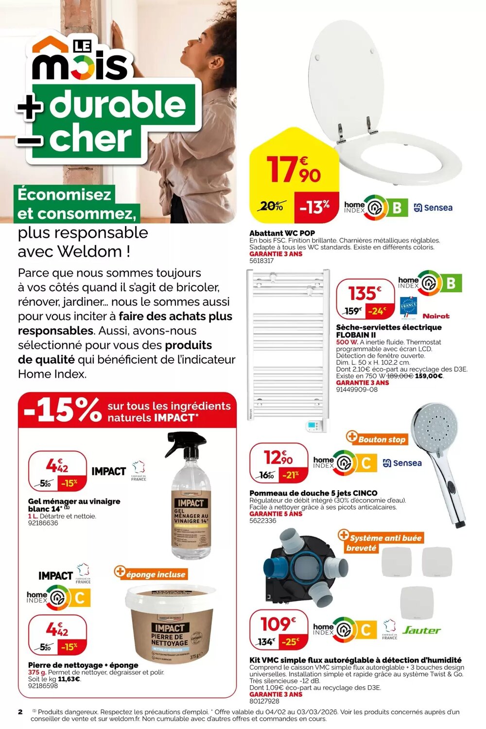 Prospectus promotionnel Weldom valable à partir du 04/02/2026 - Page 2.