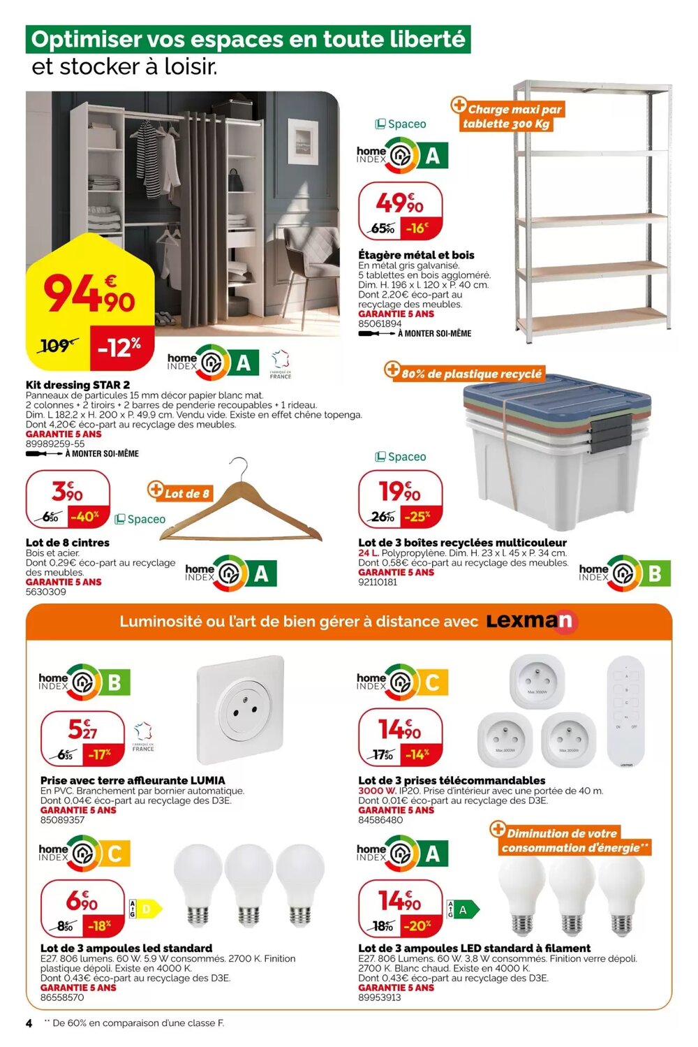 Prospectus promotionnel Weldom valable à partir du 04/02/2026 - Page 4.