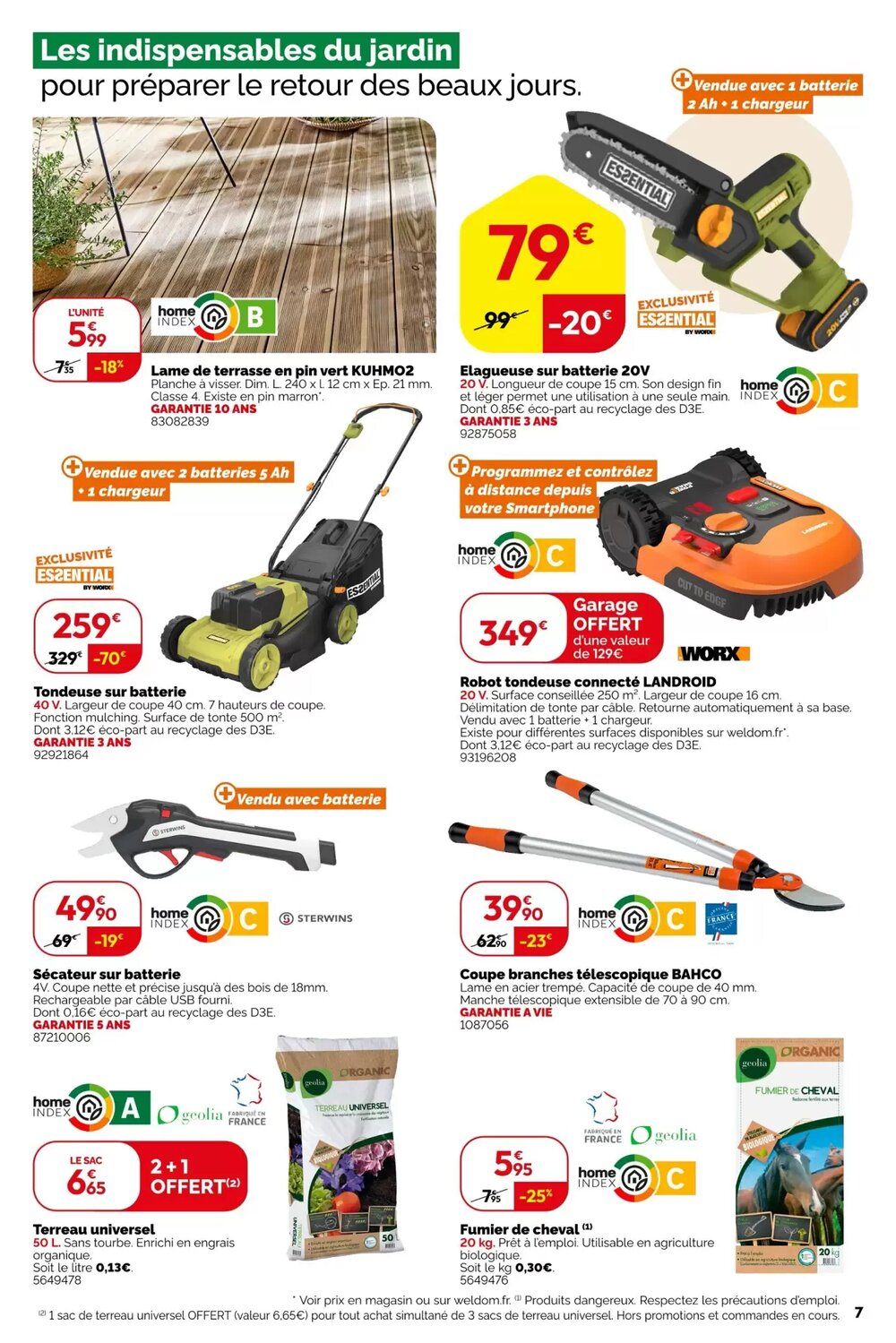 Prospectus promotionnel Weldom valable à partir du 04/02/2026 - Page 7.