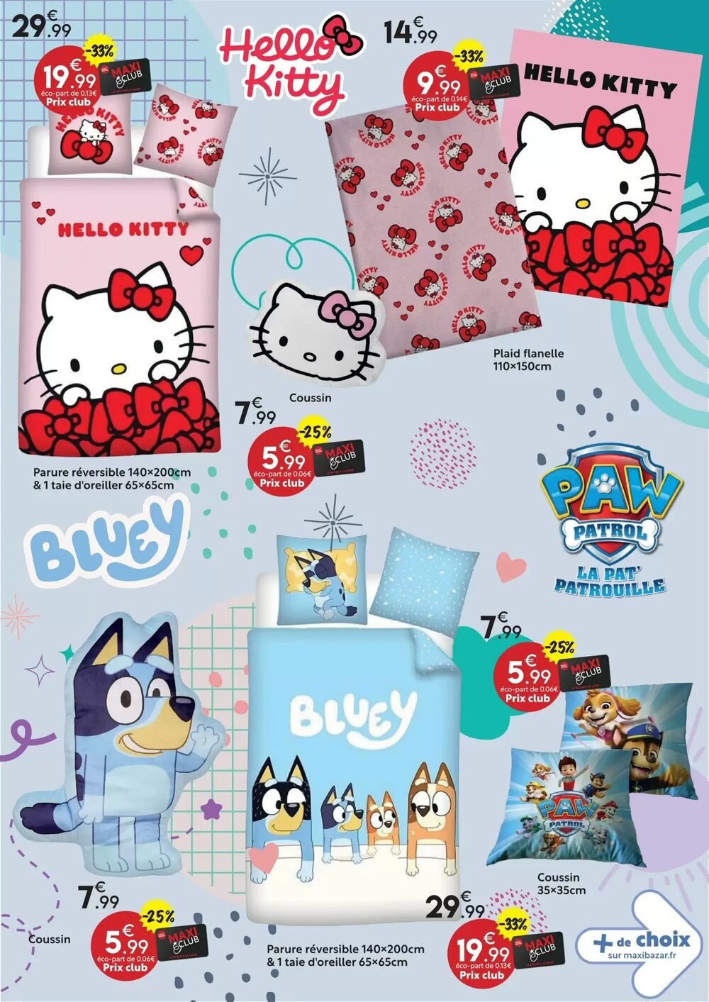 Prospectus promotionnel Maxi Bazar valable à partir du 04/02/2026 - Page 9.
