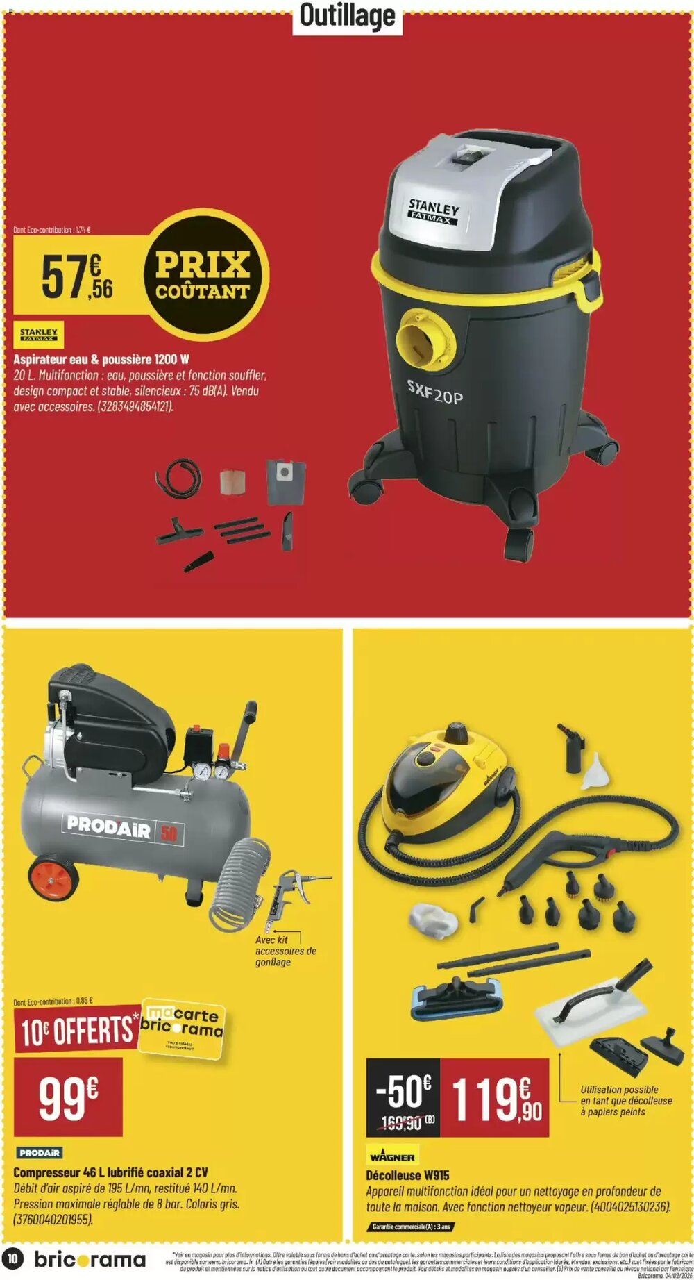 Prospectus promotionnel Bricorama valable à partir du 04/02/2026 - Page 10.